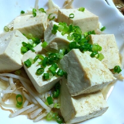 アジアンな豆腐～口の中で美味しさが広がります( ≧∀≦)ノ